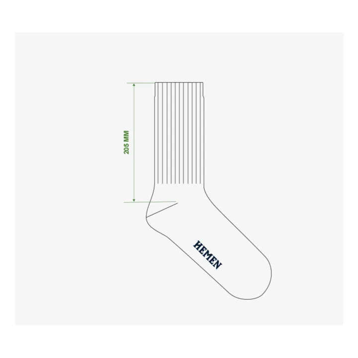 Socken Bio-Baumwolle | Terracotta- Produktbild Nr. 2
