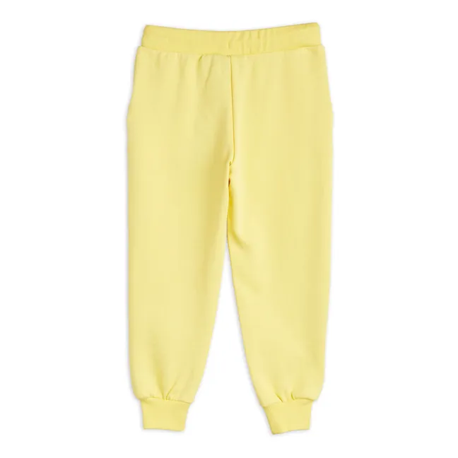 Pantalones jogger de algodón orgánico Cabalito de mar | Amarillo