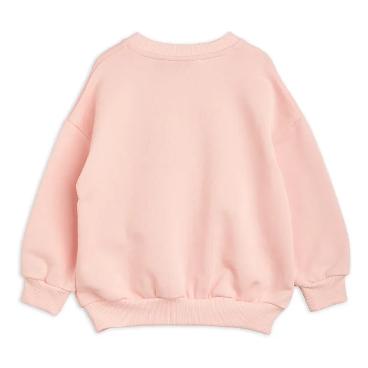 Sweatshirt aus Bio-Baumwolle Muschel | Rosa- Produktbild Nr. 3