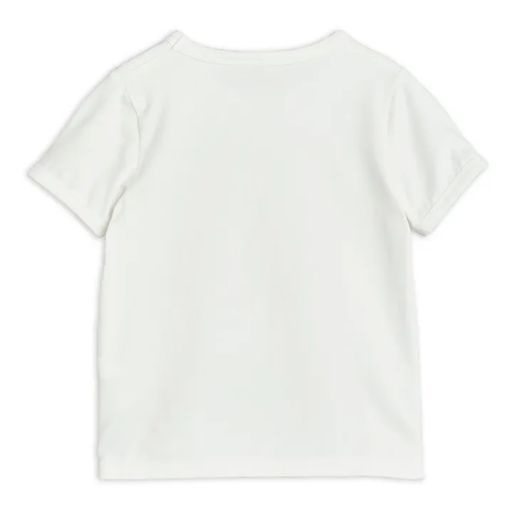 Camiseta de algodón orgánico Corazón | Blanco- Imagen del producto n°2