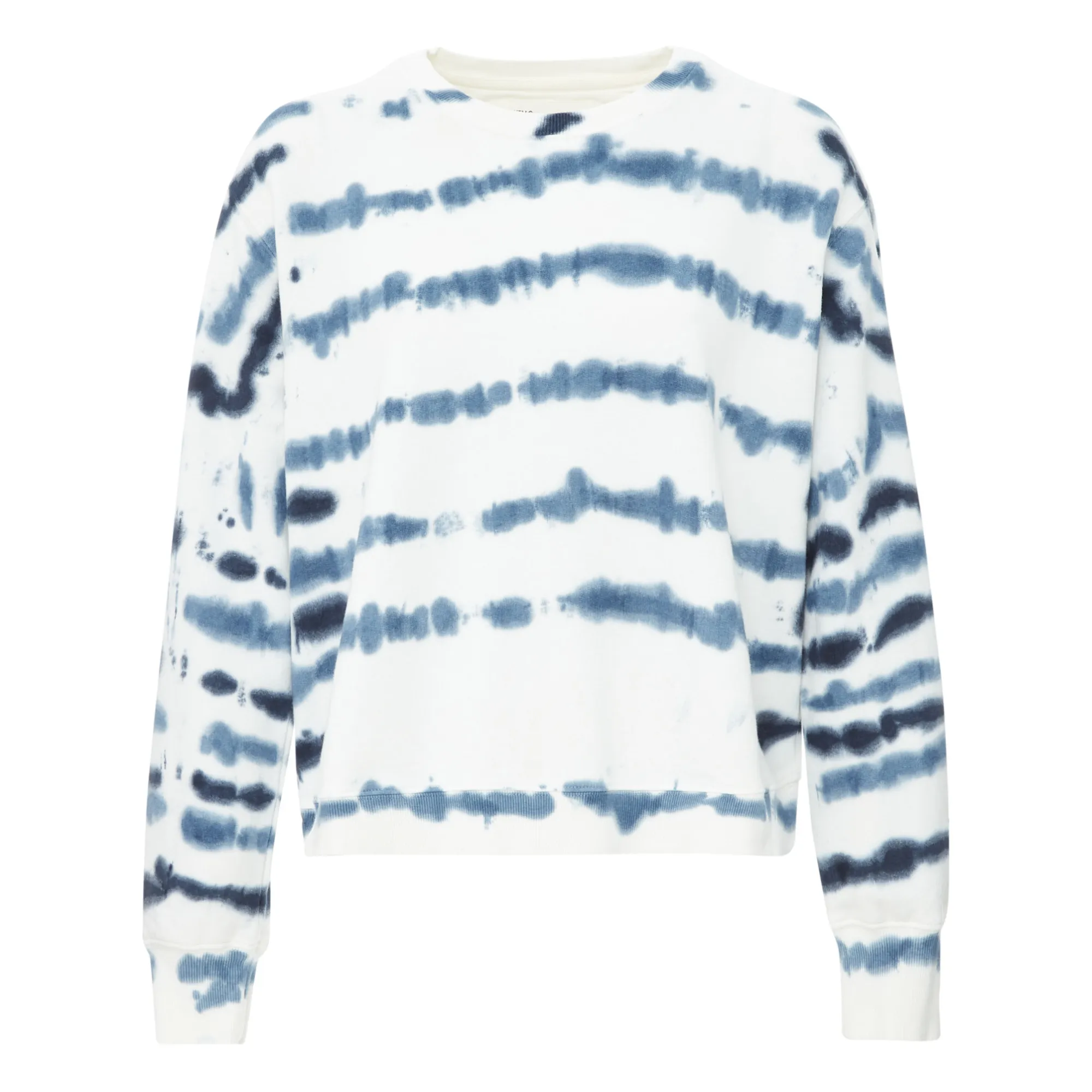 Leon & Harper White Organic Cotton Tie-Dye Sweatshirt