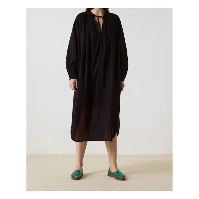Robe Rizhom Coton Bio | Noir