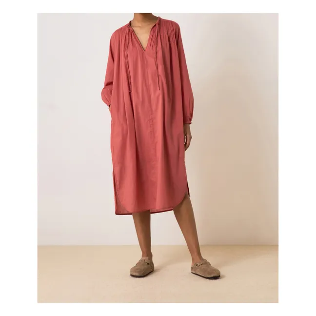 Rizhom Organic Cotton Dress | Rosewood