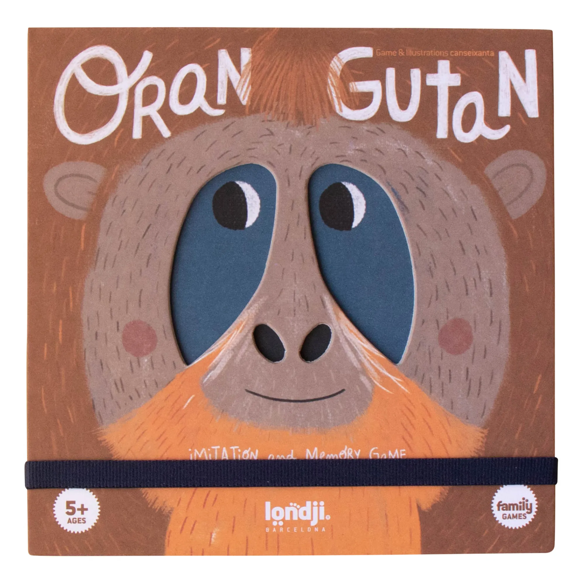 Londji Multicoloured Orangutan Concentration Game
