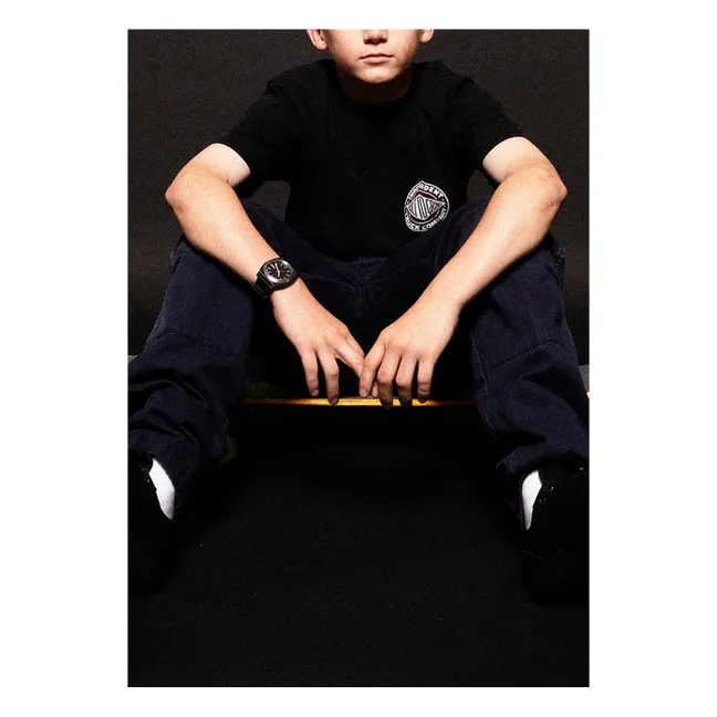 Orologio Time Teller OPP riciclato | Nero