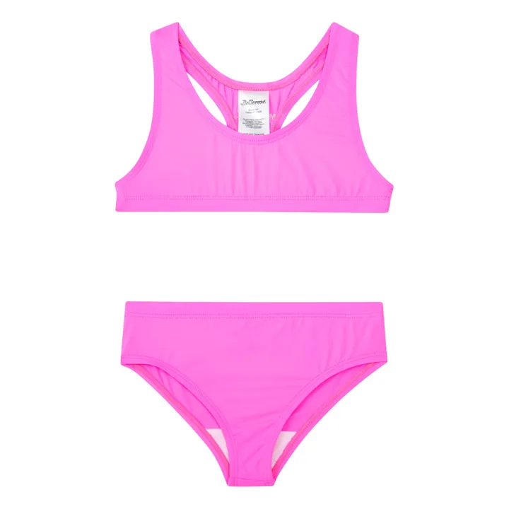 Swimy Swimsuit | Fluorescent pink- Product image n°0