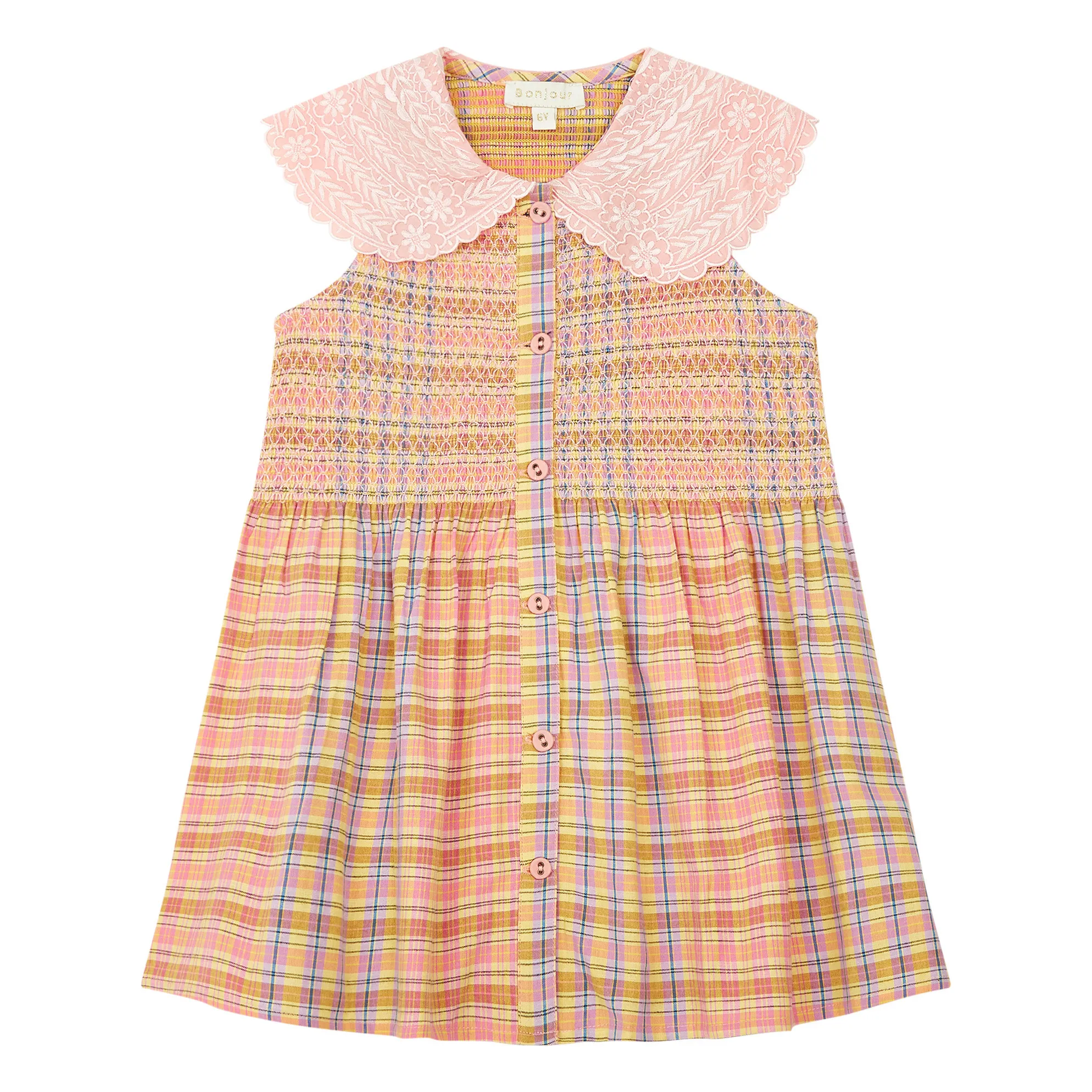 Bonjour - Ibiza Smocked Top - Apricot | Smallable