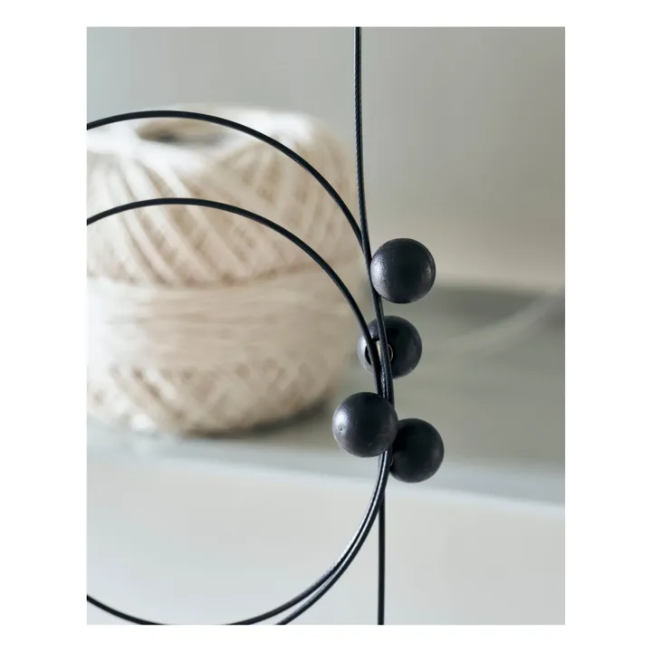 Fotoplakat-Kabel mit Magneten | Schwarz- Produktbild Nr. 2