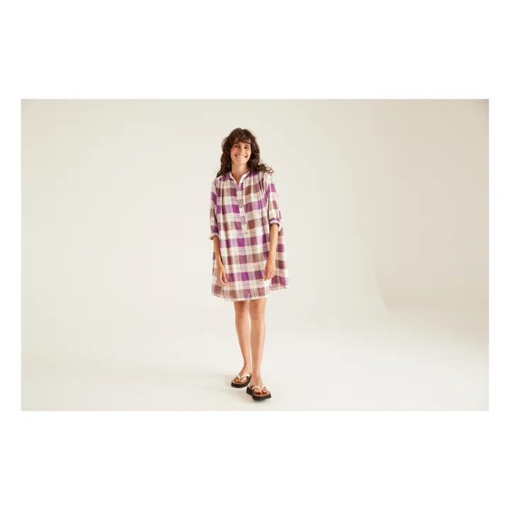 Robe Valeska Merida | Ecru- Image produit n°1