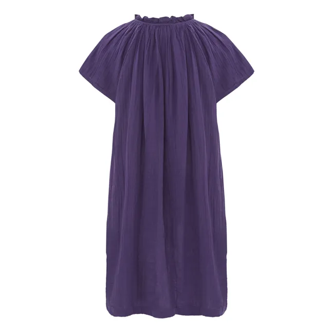 Robe Doria Gaze de Coton | Violet