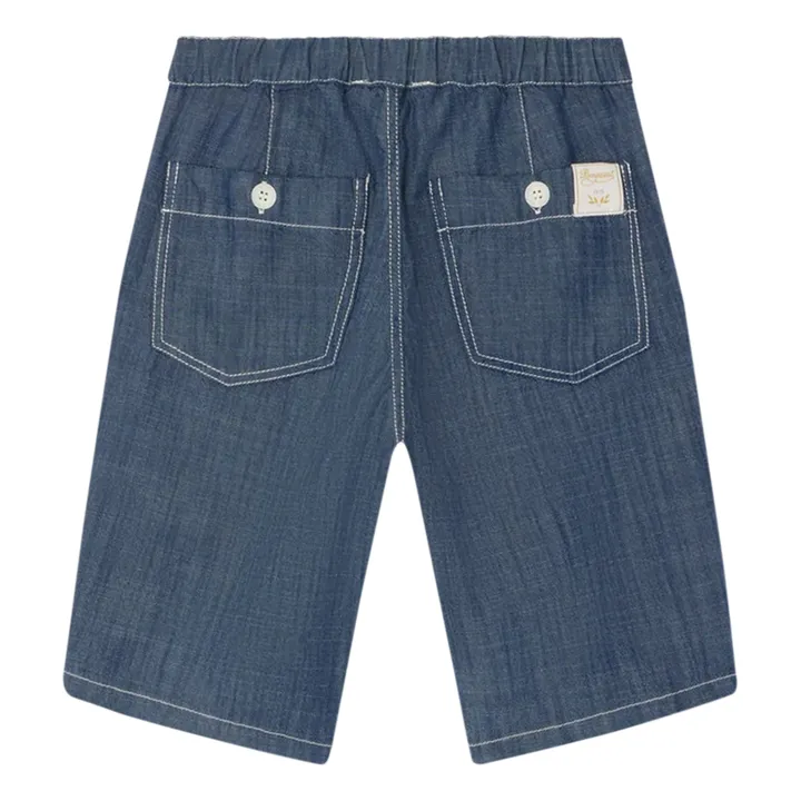 Conway Chambray Shorts | Blue- Product image n°2