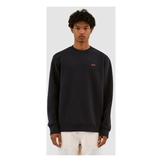 Sudadera con estampado de espalda Conrad | Azul Marino