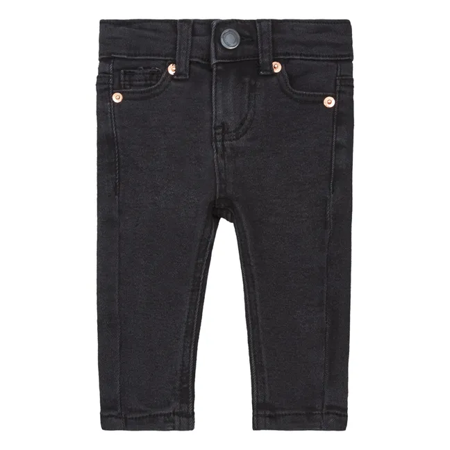 Jeans in cotone organico Bruce | Nero