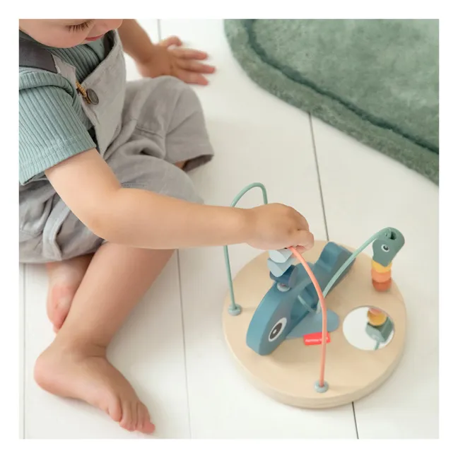 Labyrinthe à perles Wally | Bleu