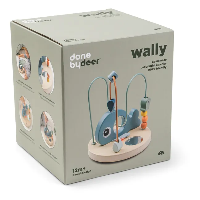 Laberinto de cuentas Wally  | Azul