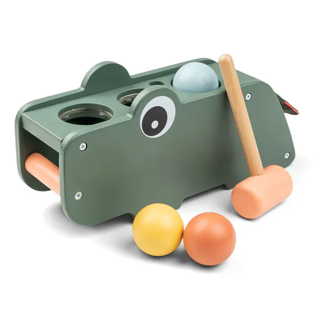 Juego de martillo Cocodrilo | Verde