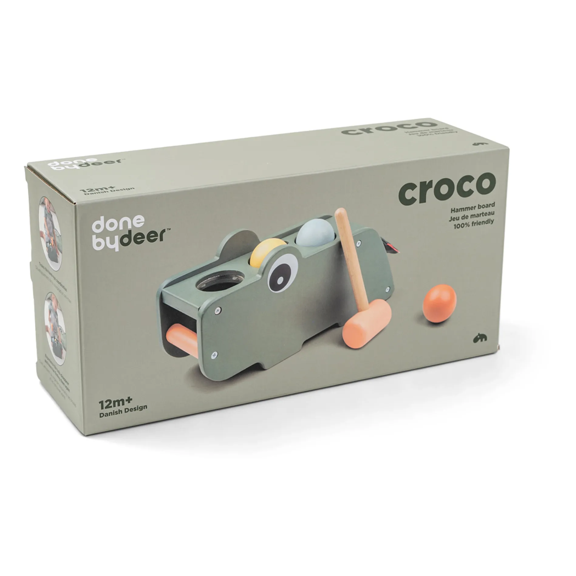 Jeu de marteau Croco | Vert- Image produit n°3