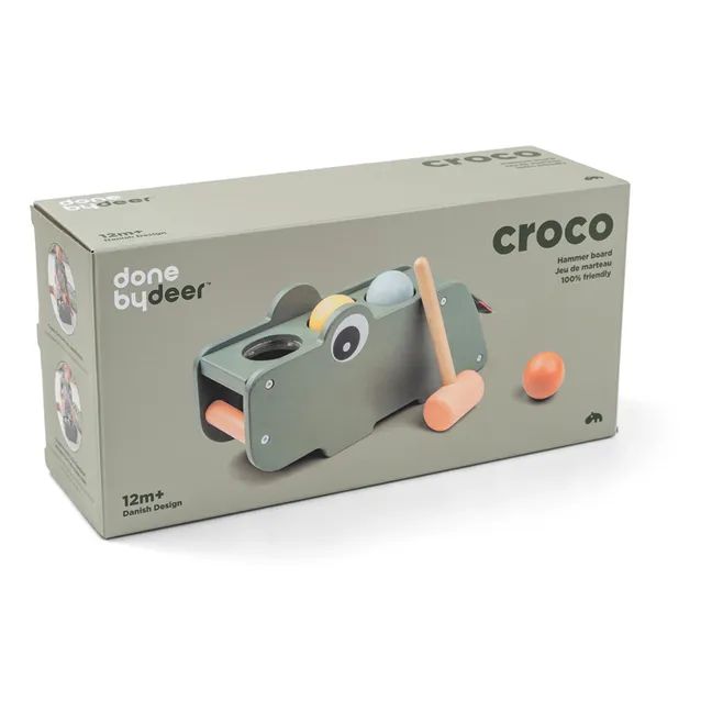Juego de martillo Cocodrilo | Verde