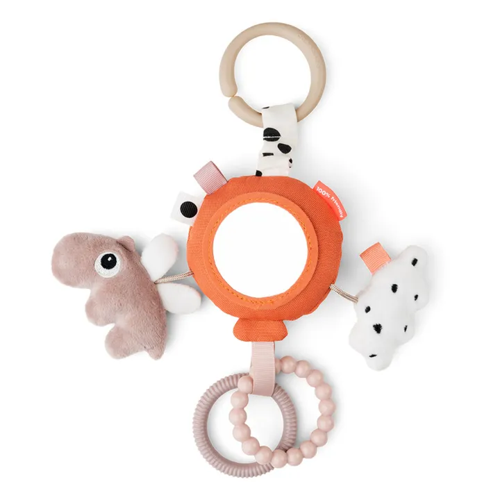 Happy clouds To go Activity mirror  | Orange- Product image n°0
