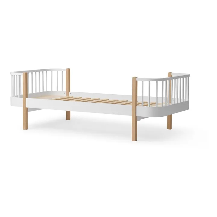 Cama junior Original Wood 90x160 cm | Roble- Imagen del producto n°0