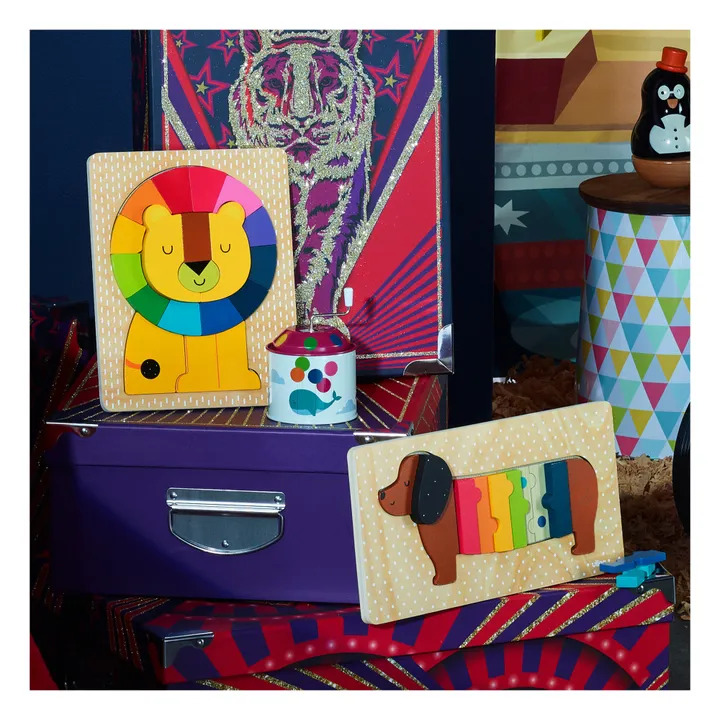 Sausage Dog Shape Sorting Puzzle - Andy Westface- Product image n°1