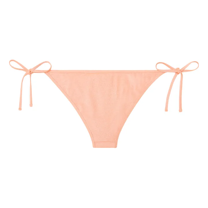 Bas de Maillot Richie Shiny | Rose pêche- Image produit n°4