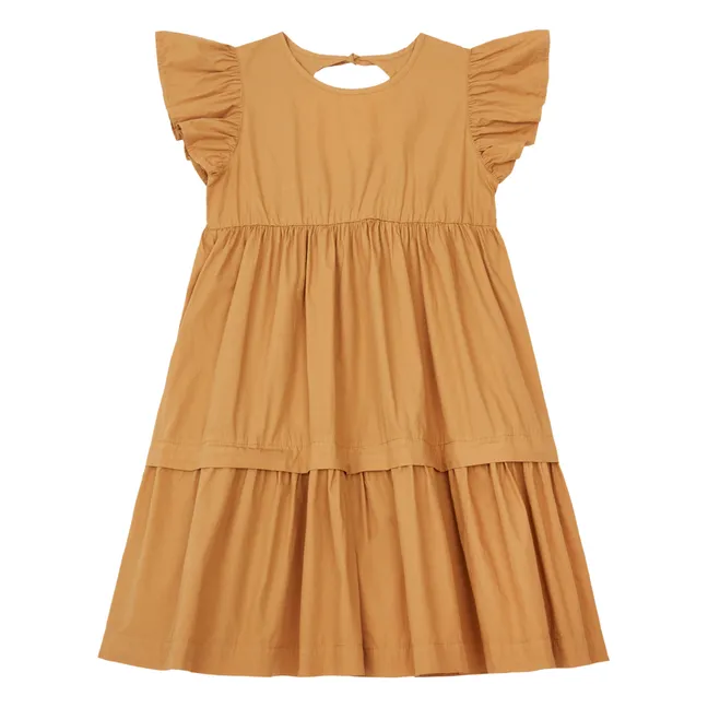 Robe à Volants | Ocre