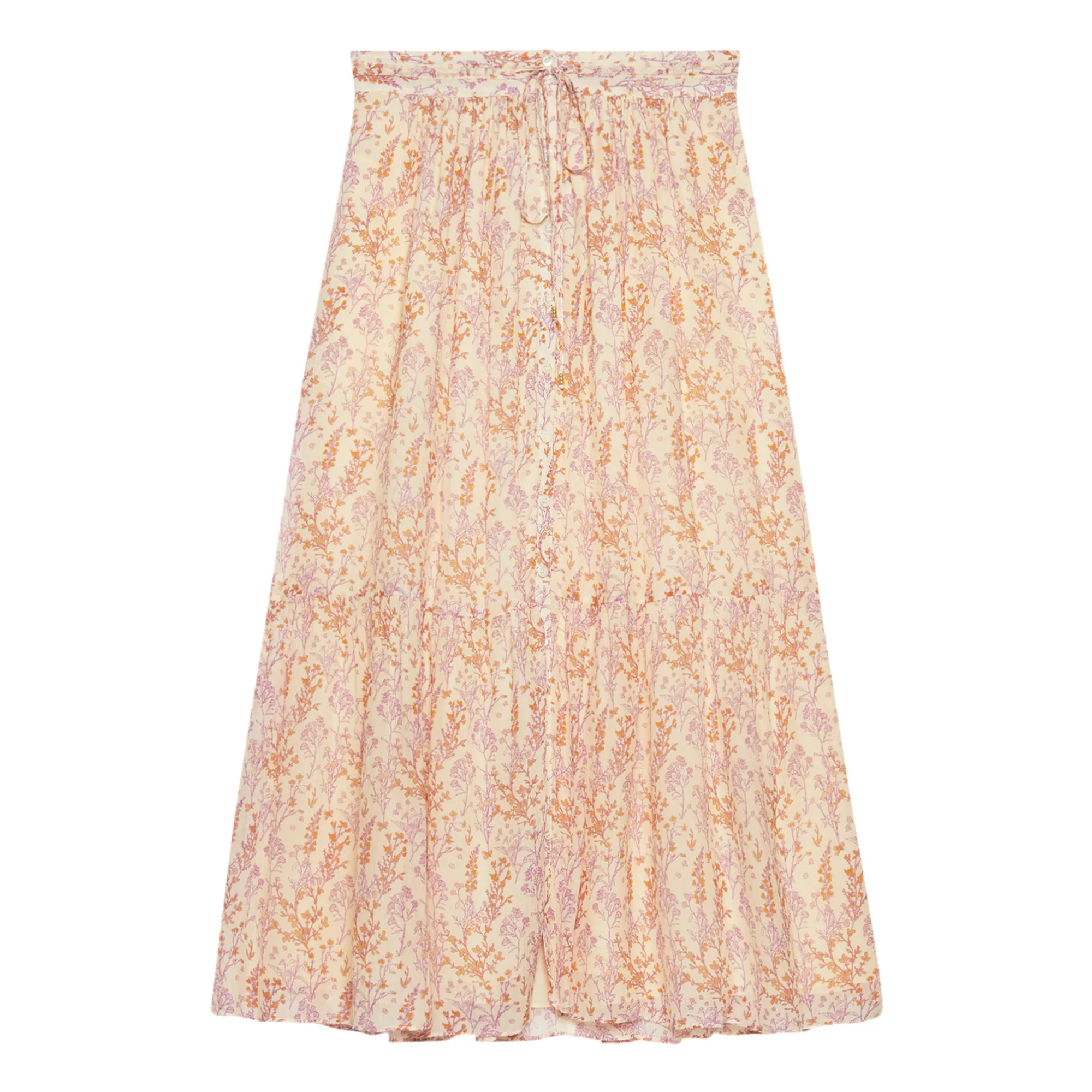 Vanessa Bruno Ecru Soledad Skirt