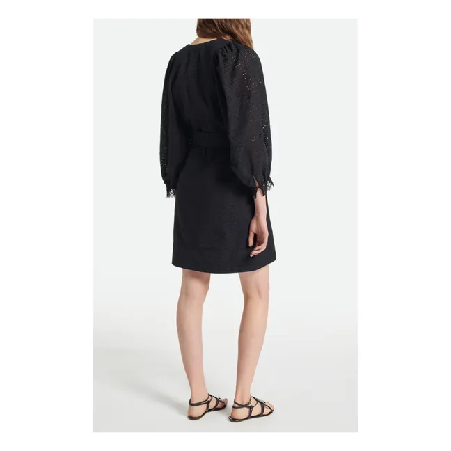 Vestido borroso Alouri | Negro
