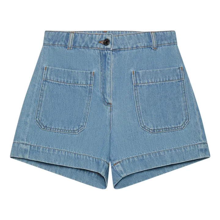 Short Telias | Bleu indigo- Image produit n°0