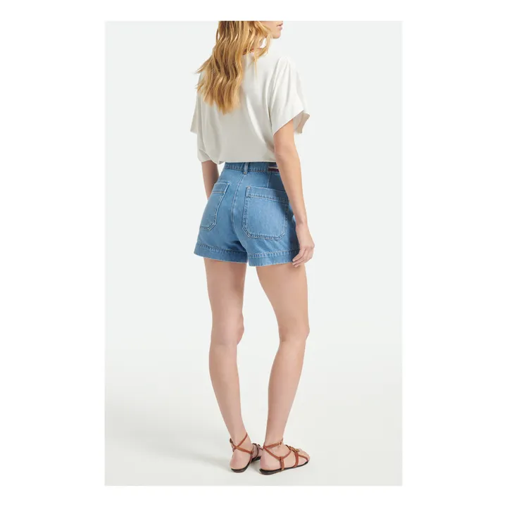 Short Telias | Bleu indigo- Image produit n°4