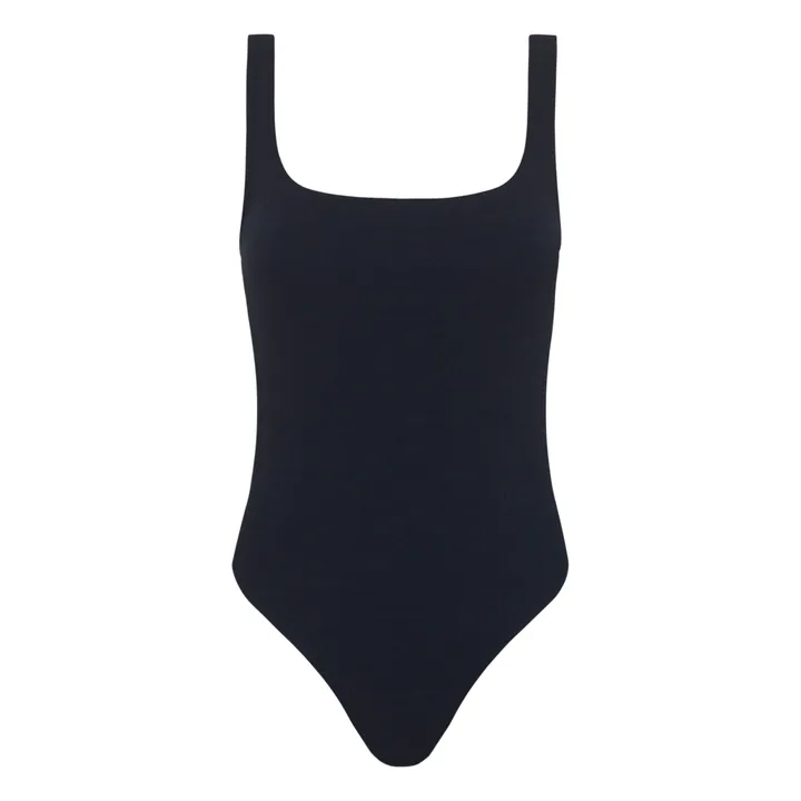 Nineties Swimsuit | Navy blue- Product image n°0