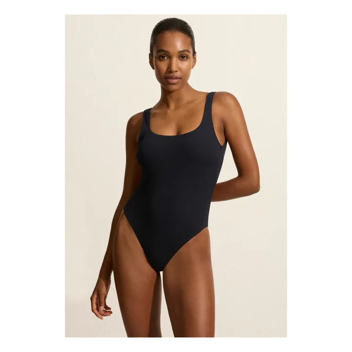 Nineties Swimsuit | Navy blue- Product image n°3