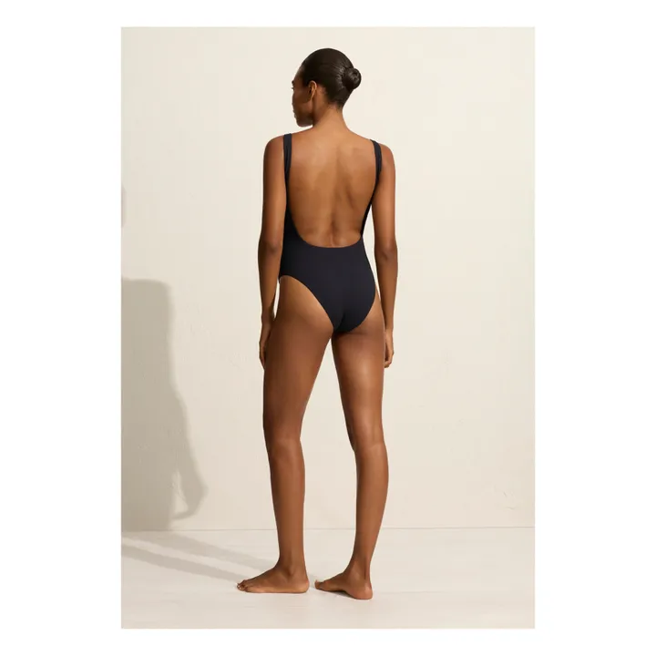 Nineties Swimsuit | Navy blue- Product image n°4