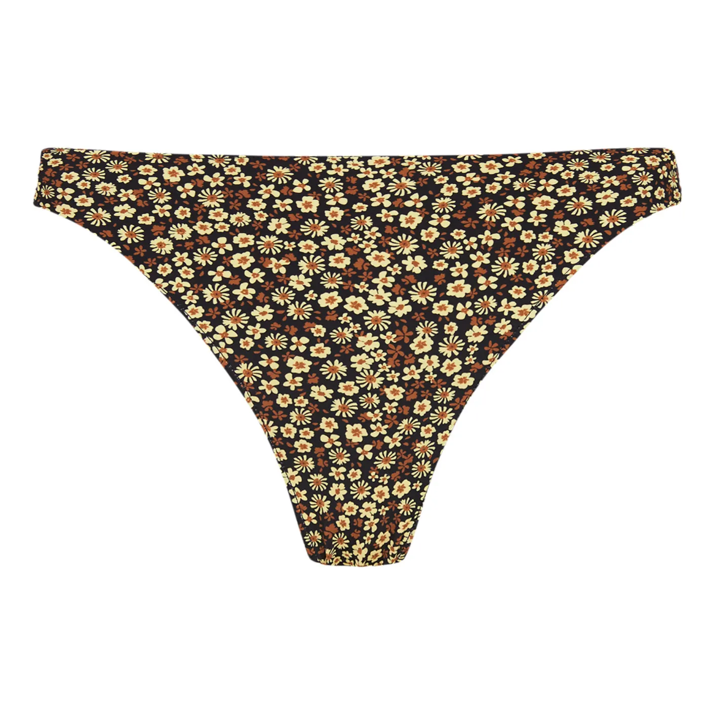 Matteau Brown Classic Nineties Floral Swim Briefs