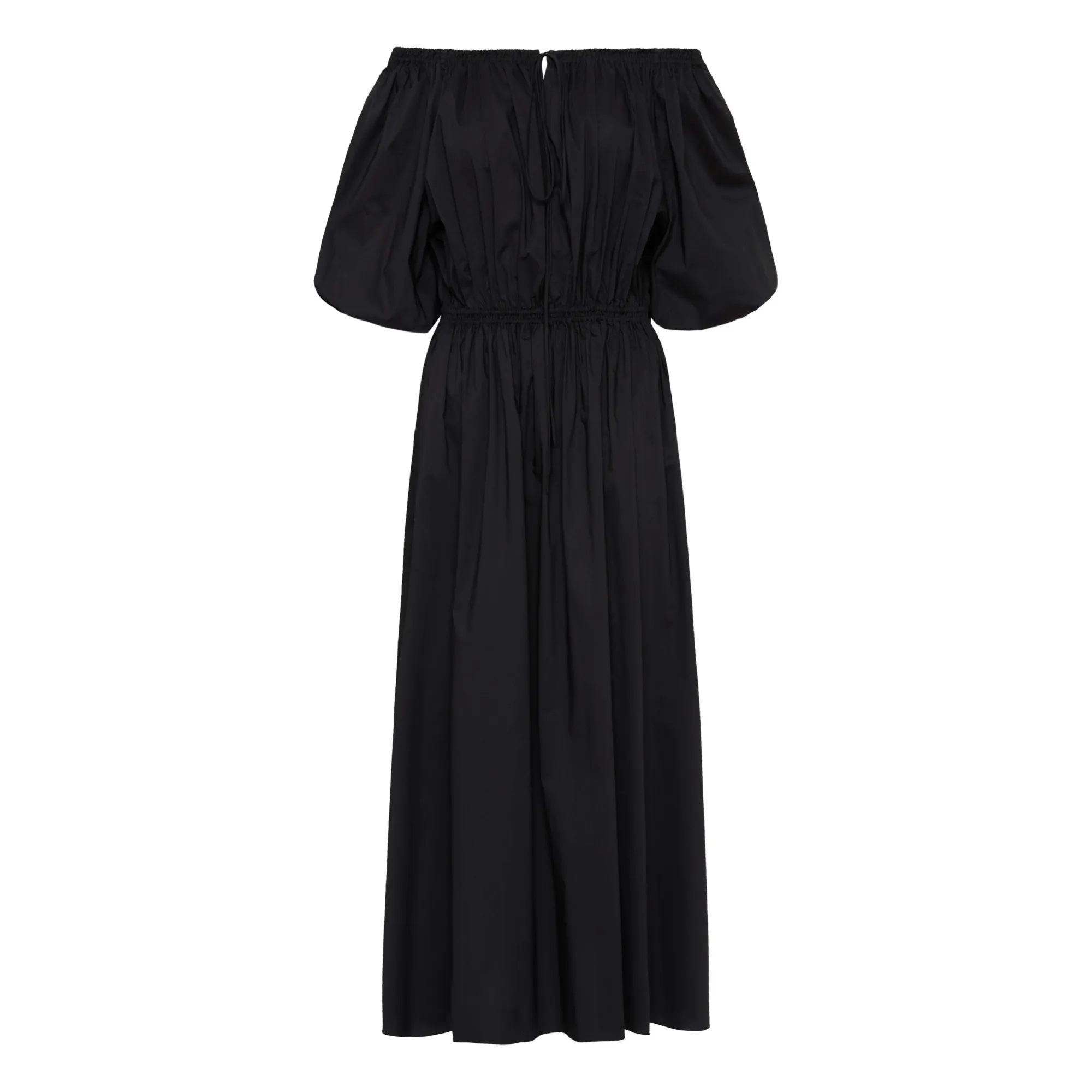 Matteau Black Voluminous Sundress Dress