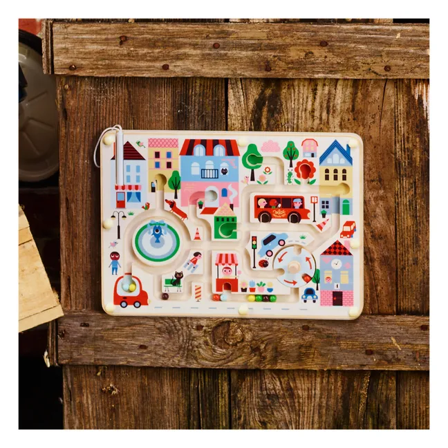 Laberinto magnético Mi pequeña ciudad - Ingela P.Arrhenius