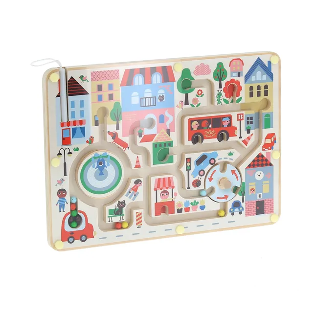 Magnetisches Labyrinth Meine kleine Stadt - Ingela P.Arrhenius