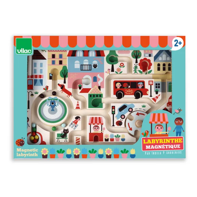 Labyrinthe magnétique Ma petite ville - Ingela P.Arrhenius