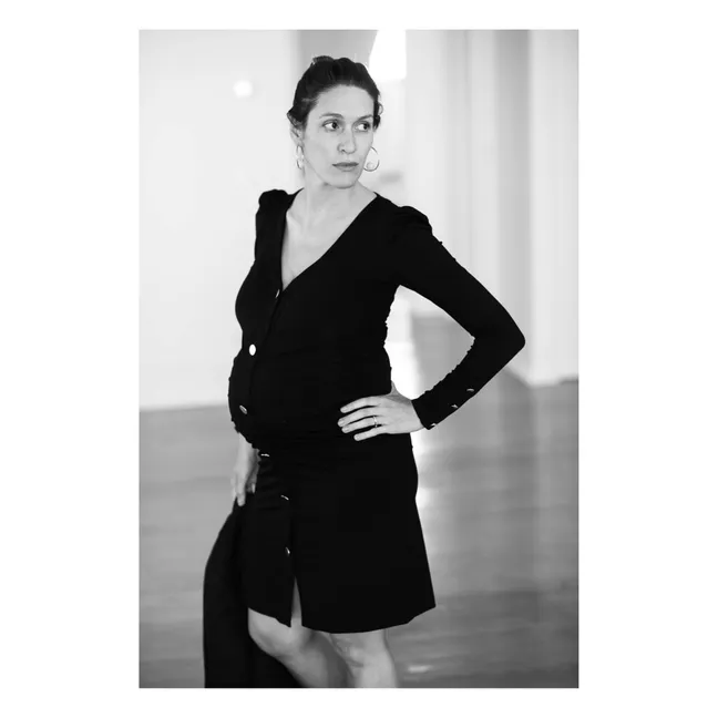 Sofia Pregnancy Dress | Black