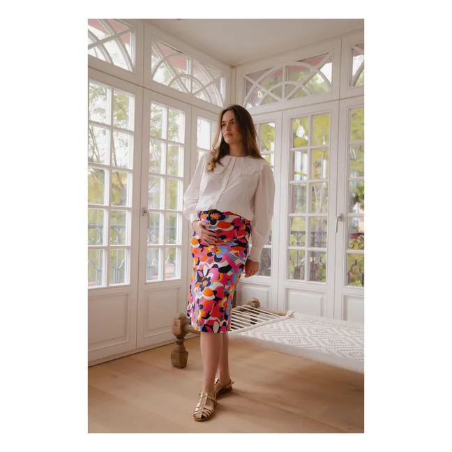 Clementina Ibiza Pregnancy Skirt | Pink