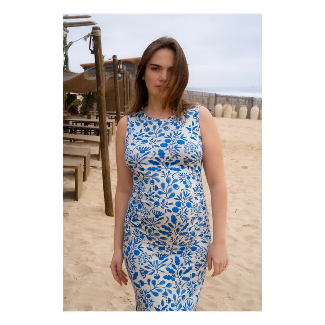 Olivia Sintra Pregnancy Dress | Blue