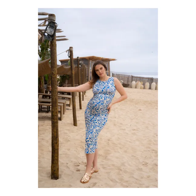 Olivia Sintra Pregnancy Dress | Blue