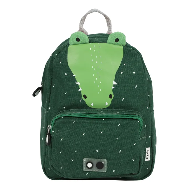 Mr Crocodile Backpack | Chrome green