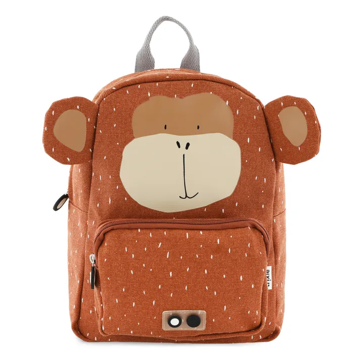 Mr Monkey Backpack | Terracotta- Product image n°0