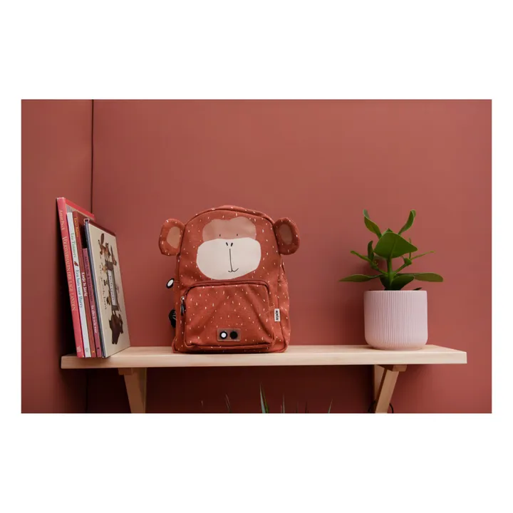 Mr Monkey Backpack | Terracotta- Product image n°4