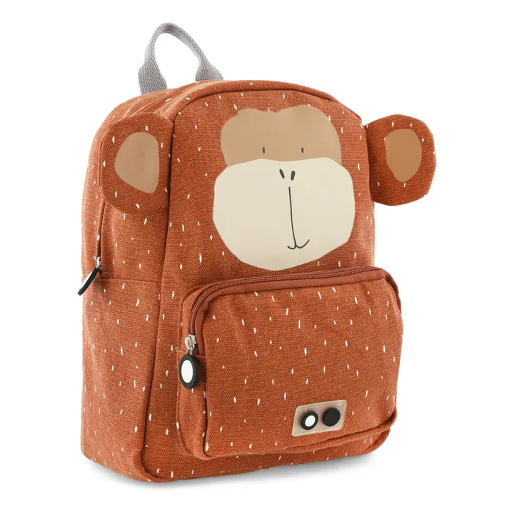 Mr Monkey Backpack | Terracotta- Product image n°5