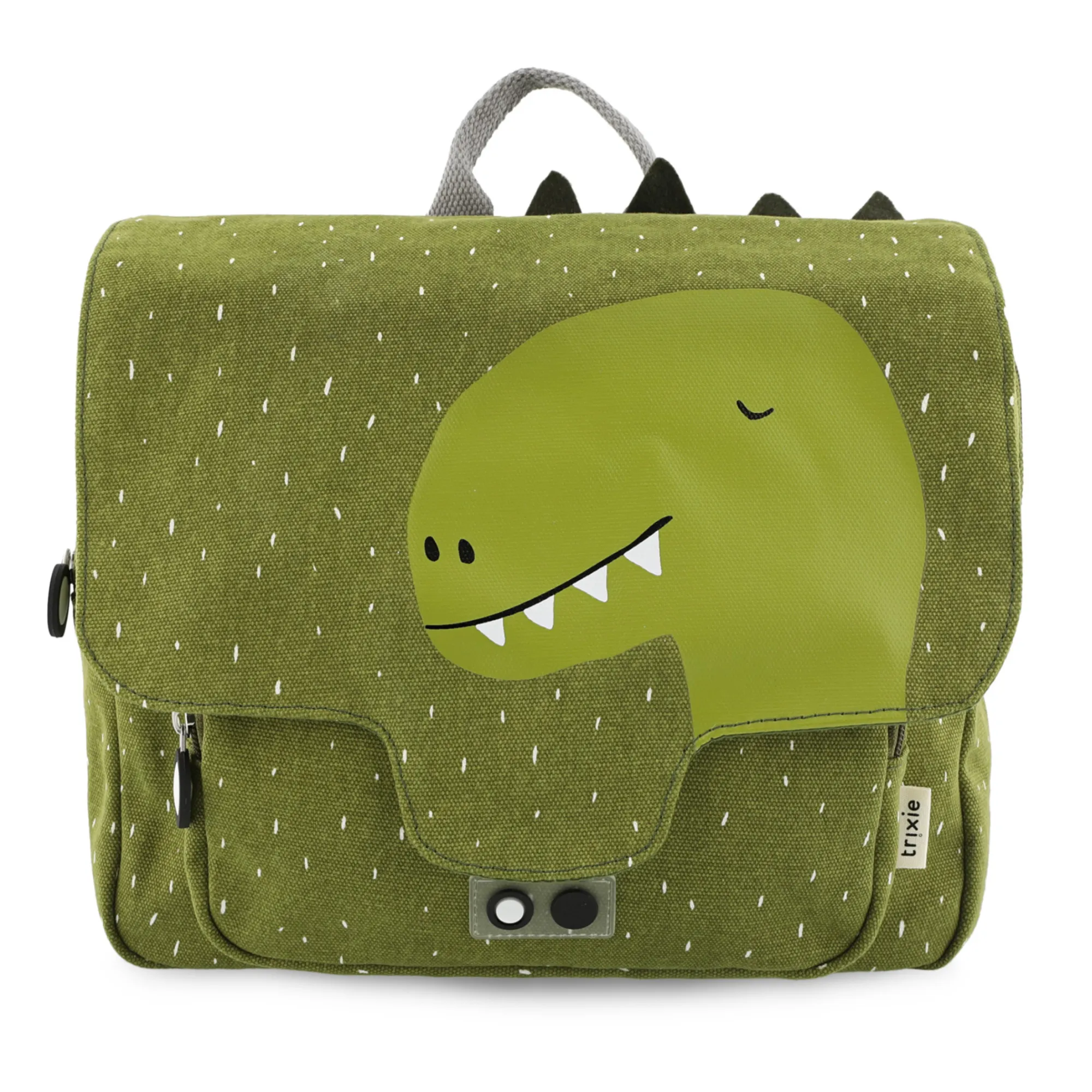 Trixie Khaki Mr. Dino Schoolbag