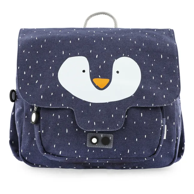 Mr. Penguin Schoolbag | Navy blue