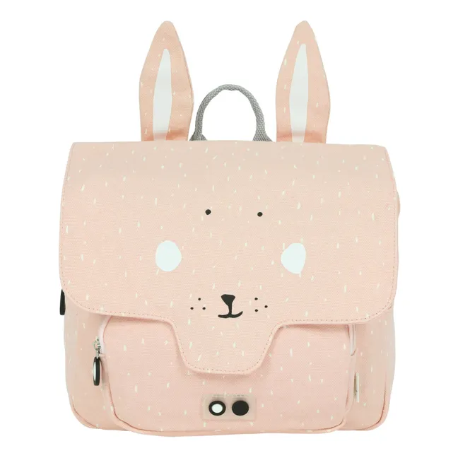 Mrs Rabbit Schoolbag | Pale pink